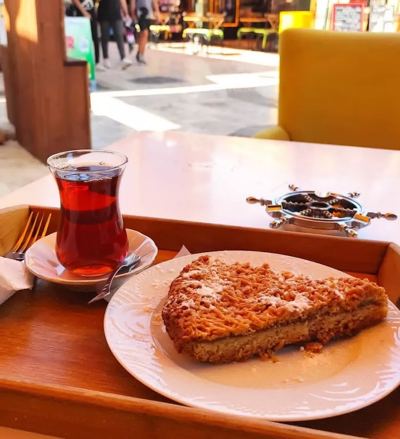 Кафе Veysel Efendi Kahvecisi в Анталии: Кафе, Ресторан, Напитки, Еда,