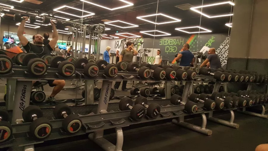 Тренажерный зал MACFit Lara в Анталии: Тренажерный зал, Спортивный зал, Фитнес-клуб, Развиваться,