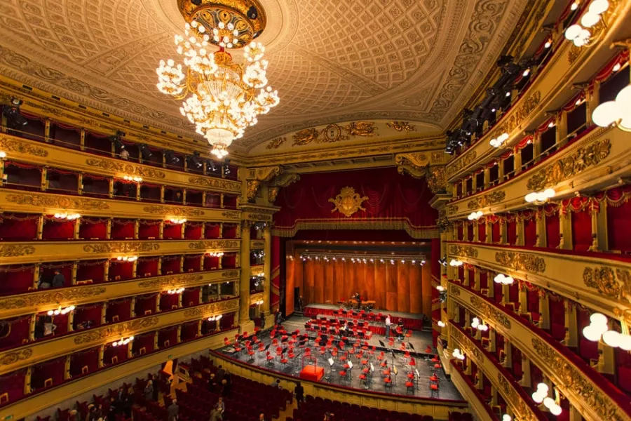 Ла Ска́ла (итал. La Scala, сокращённо от Teatro alla Scala) в Милане: Опера , Театр, Искусство,