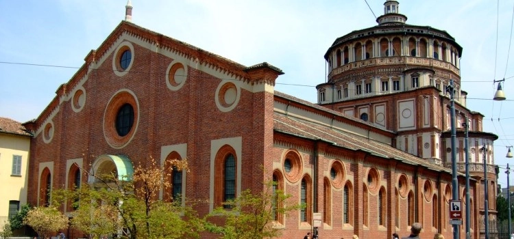Санта-Мария-делле-Грацие (итал. Chiesa e Convento Domenicano di Santa Maria delle Grazie) в Милане: Архитектура , Старый город, Бесплатный вход, История города ,