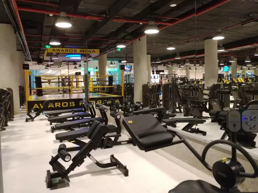 Тренажерный зал Awaros Gym в Анталии: Развитие, Массаж,