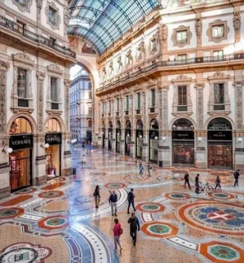Галерея Виктора Эммануила II (Galleria Vittorio Emanuele II)
