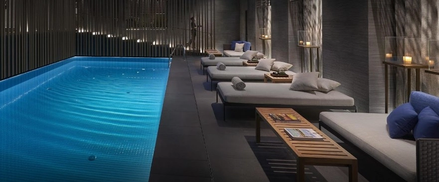 Спа-салон The Spa at Mandarin Oriental в Милане: Люкс спа, Бассейн, Спа-бутик, Тайский массаж,