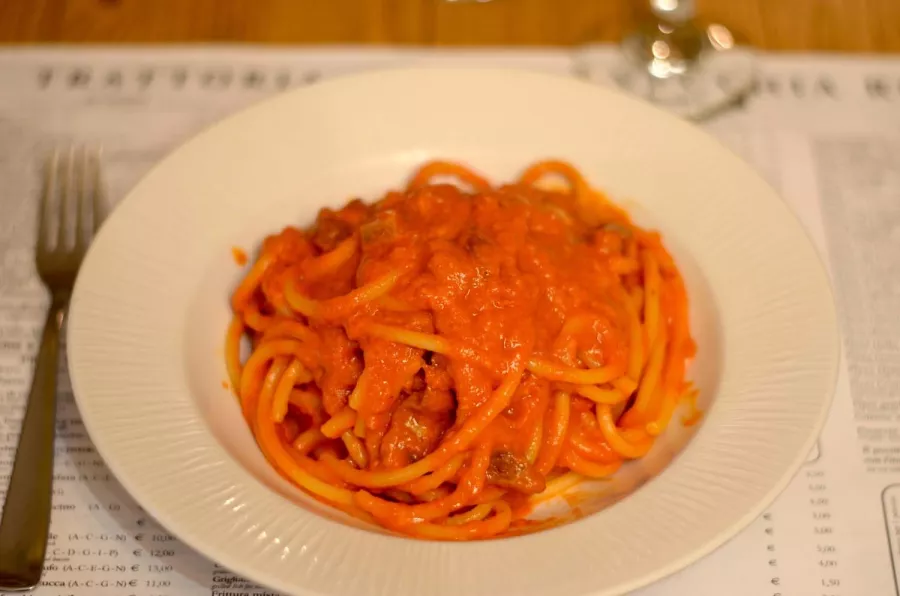 Ресторан Trattoria Vecchia Roma в Риме: Кухни мира, Итальянская паста, Вкусная еда ,
