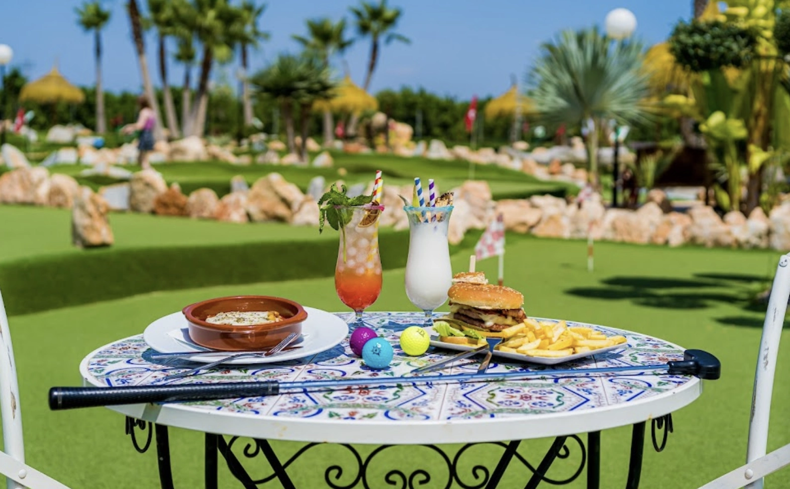 Плащадка для игры в мини гольф "Greenlands Sport Club"