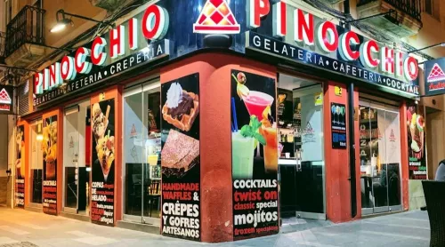 Бар Pinocchio Gelateria Cocktail Bar  в  Аликанте
