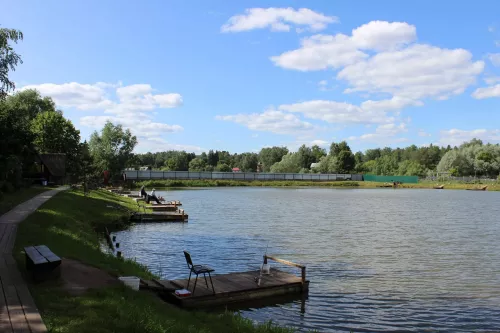 Рыбацкий уголок  в  Москве