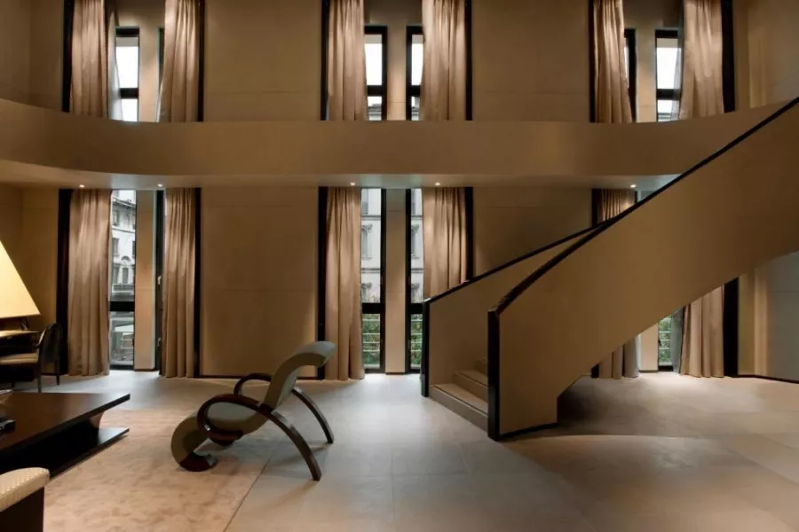 Отель Armani Hotel Milano 5* в Милане: Armani отель, Премиум отель, Бассейн, Фитнесс, Гидромассаж, Шведский стол,