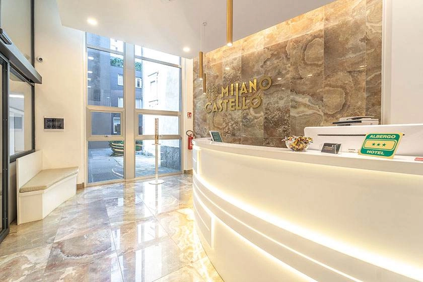 Отель Milano Castello 3* в Милане: Отель в центре, Тренажерный зал, Отель с садом, Конференц-зал, Дизайн-отель, Трансфер, Выставка в отеле,