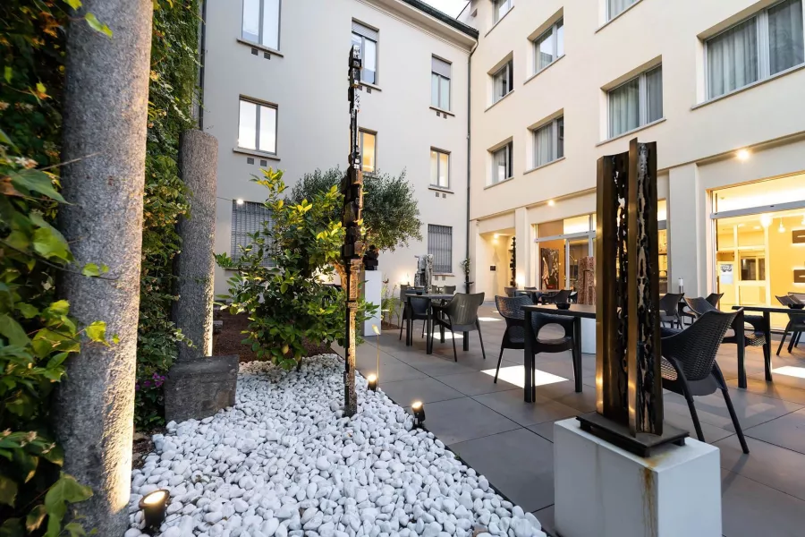Отель Milano Castello 3* в Милане: Отель в центре, Тренажерный зал, Отель с садом, Конференц-зал, Дизайн-отель, Трансфер, Выставка в отеле,