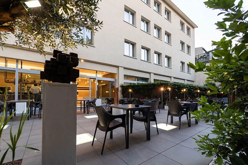 Отель Milano Castello 3* в Милане: Отель в центре, Тренажерный зал, Отель с садом, Конференц-зал, Дизайн-отель, Трансфер, Выставка в отеле,
