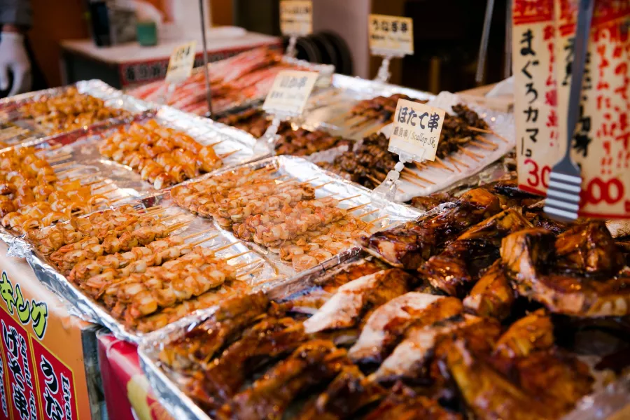 Рыбный рынок - Цукидзи в Токио: Рынок, Покушать, Морепродукты, Рыба,