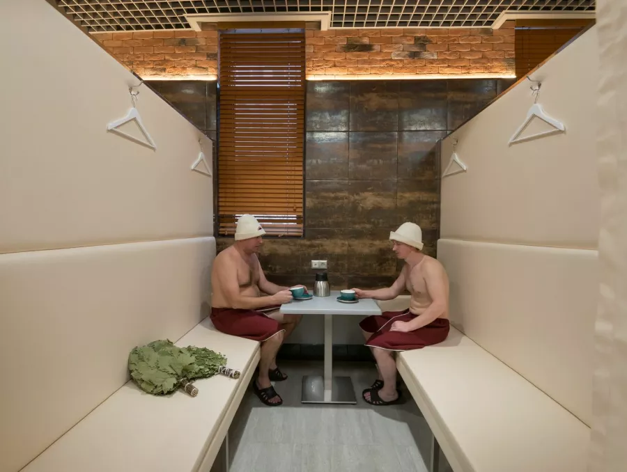 Краснопресненские бани в Москве: Легкий пар, Сауна, Хамам, SPA, СПА, Бильярд,