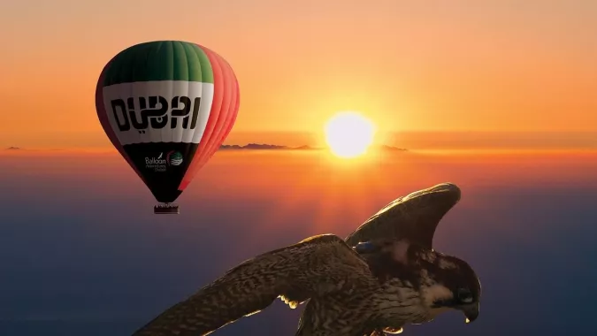Полёты на воздушном шаре "Balloon Adventures Dubai"