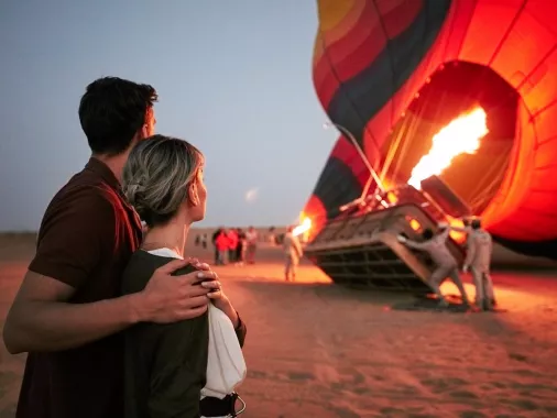 Полёты на воздушном шаре "Balloon Adventures Dubai"