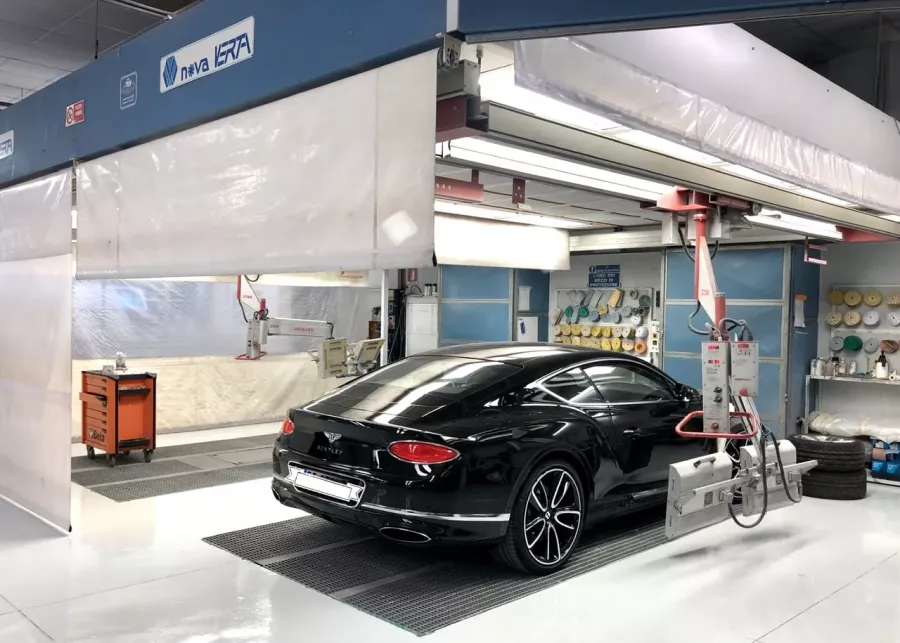 Автосервис Ticino Auto в Милане: Ремонт авто , Ресталлинг , Обслуживание Tesla, Покраска авто , Детали машин ,
