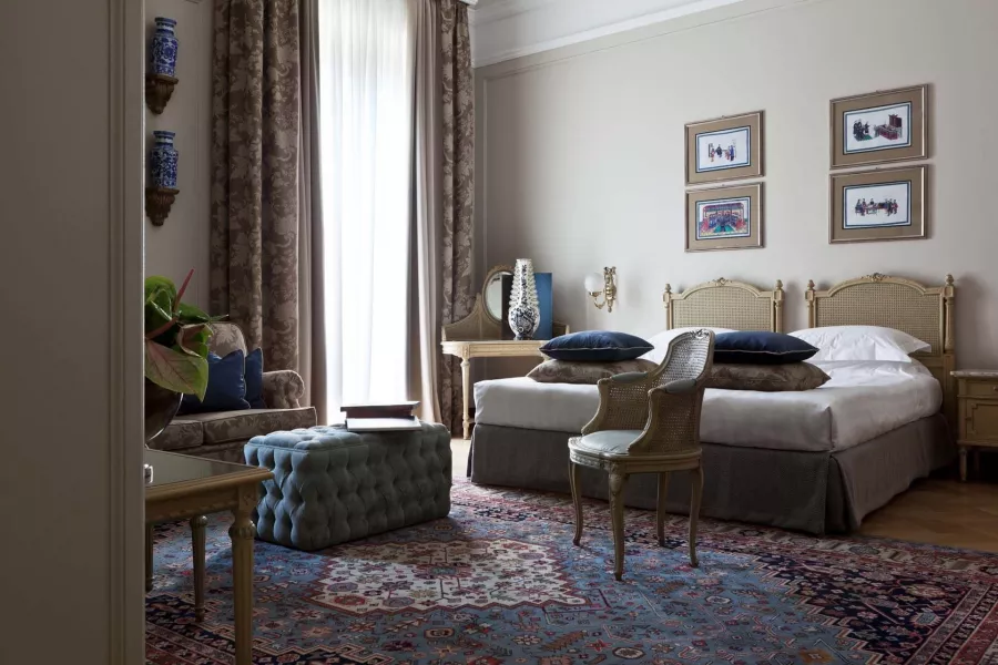Отель Grand Hotel et de Milan 5* в Милане: Отель с историей , Атмосферный отель , Гармоничные комнаты , Банкет-зал , Частные мероприятия, Конференц-зал, Ресторан,