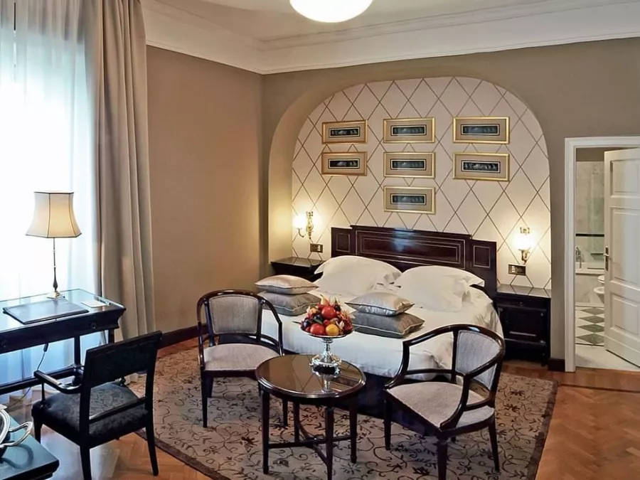 Отель Grand Hotel et de Milan 5* в Милане: Отель с историей , Атмосферный отель , Гармоничные комнаты , Банкет-зал , Частные мероприятия, Конференц-зал, Ресторан,