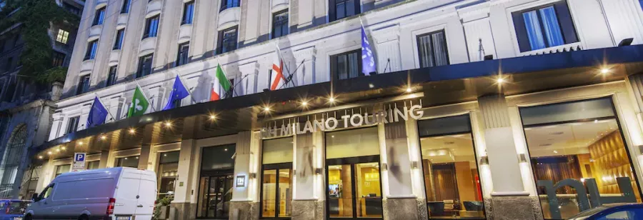 Отель Nh Milano Touring 4* в Милане: Тренажерный зал , Уютные номера, Дизайнерские номера , Конференц-залы , Отель, Ресторан,