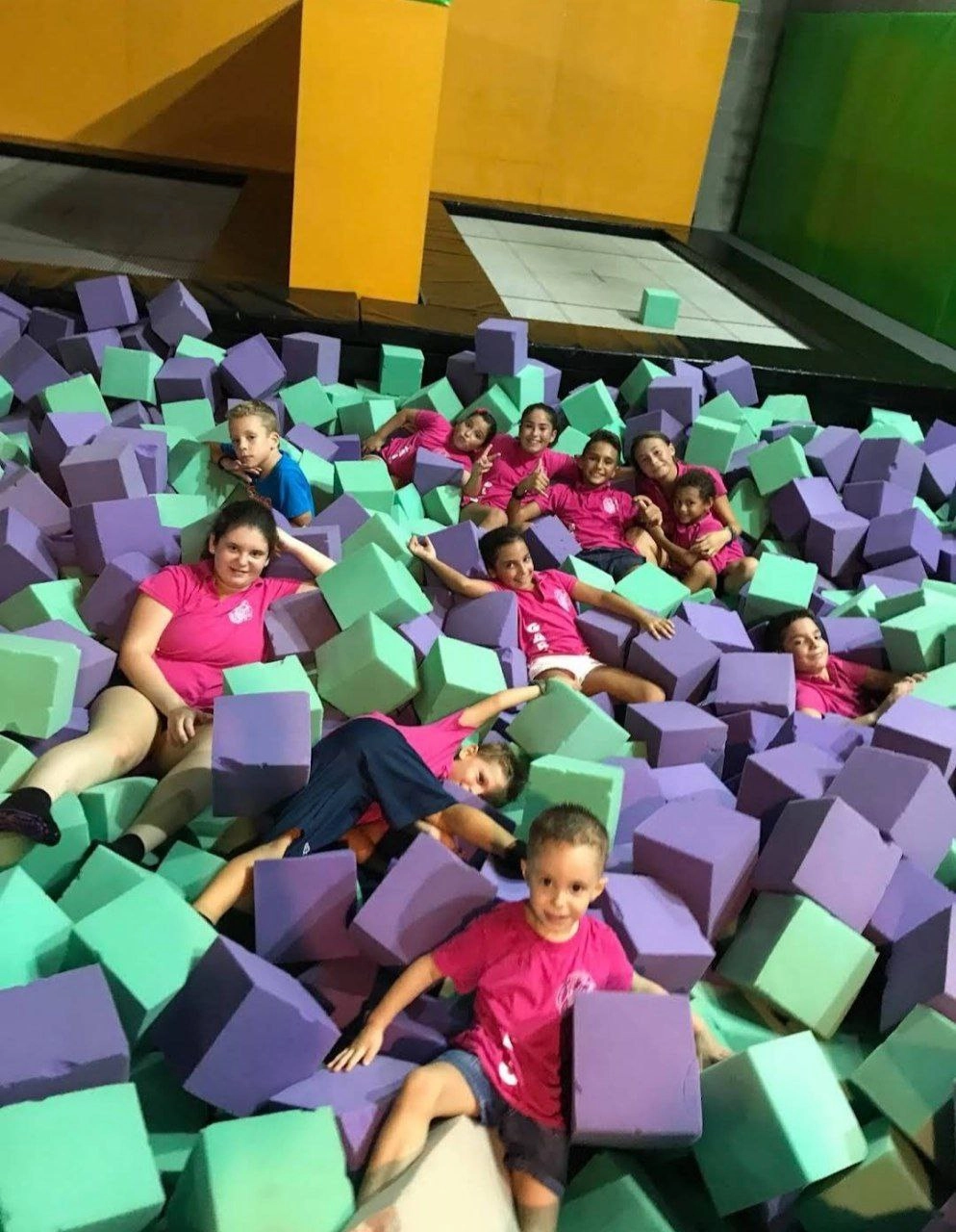 Батуты "Galactica Jump - Trampoline park Alacant"