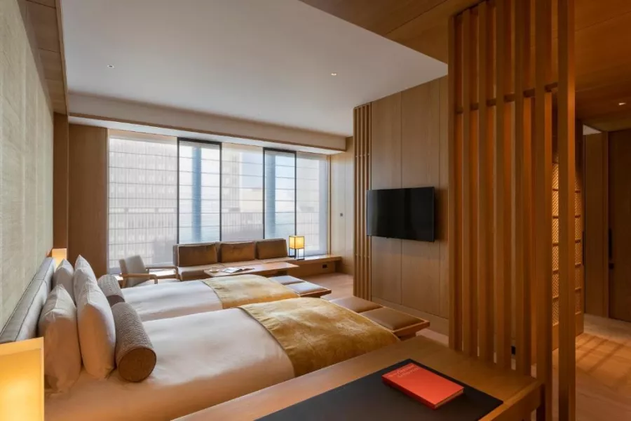 Отель - The Okura Tokyo в Токио: Отель, Жильё, Сад, Сауна, Бассейн,
