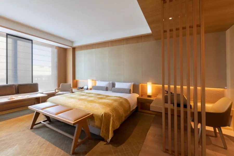 Отель - The Okura Tokyo в Токио: Отель, Жильё, Сад, Сауна, Бассейн,