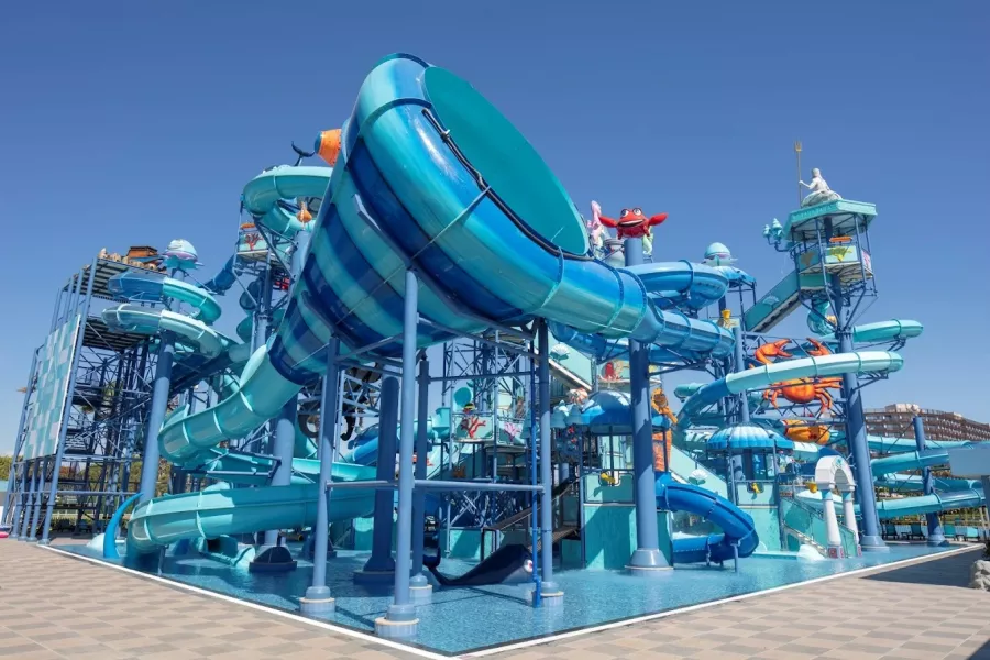 Аквапарк Aqua Atlantis в Анталии: Аквапарк, Бассейн, Бар, Вода,