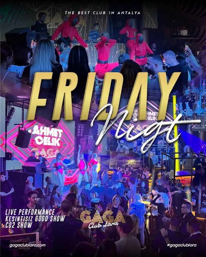Ночной клуб Гага клуб в Анталии: Дискотека, Ночной клуб, Клуб, Танцы, Напитки,