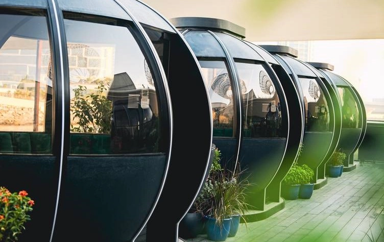 Ресторан The Pods в Дубаи: Ресторан, Кафе, Бар, Вкусная Еда, Вкусные коктейли, Не пропусти, Банкеты, Мероприятия,