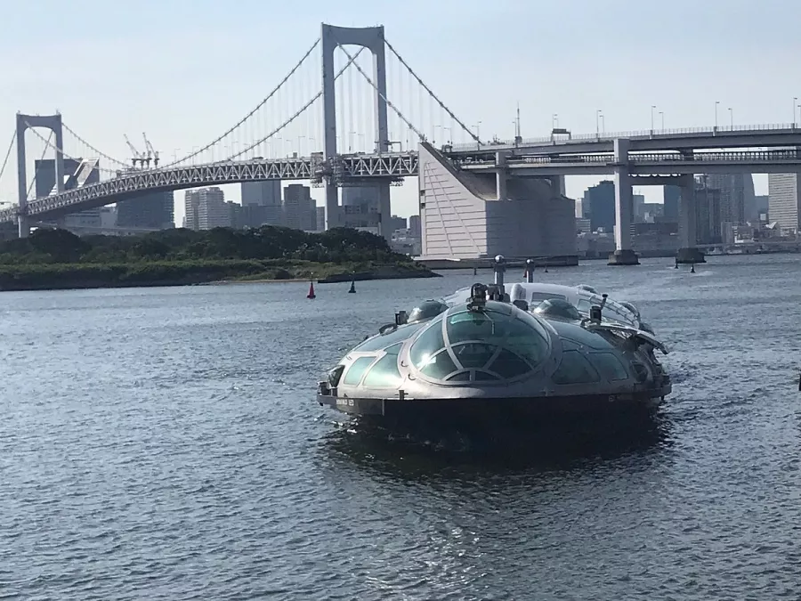 Круиз - Tokyo Cruise (Sumida River) в Токио: Лодочные туры, Экскурсия по воде, Река, Бар,