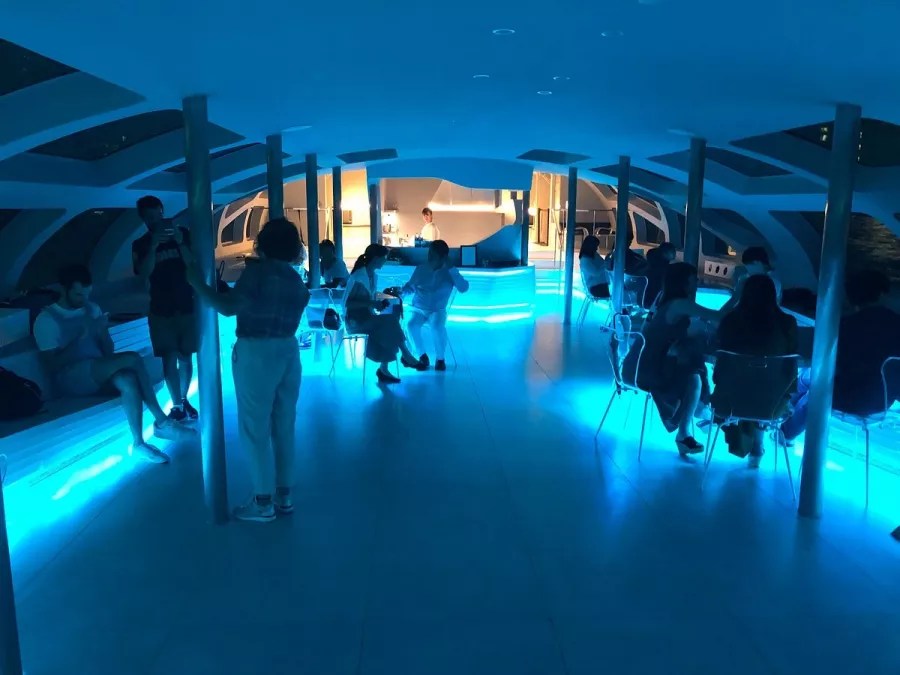 Круиз - Tokyo Cruise (Sumida River) в Токио: Лодочные туры, Экскурсия по воде, Река, Бар,