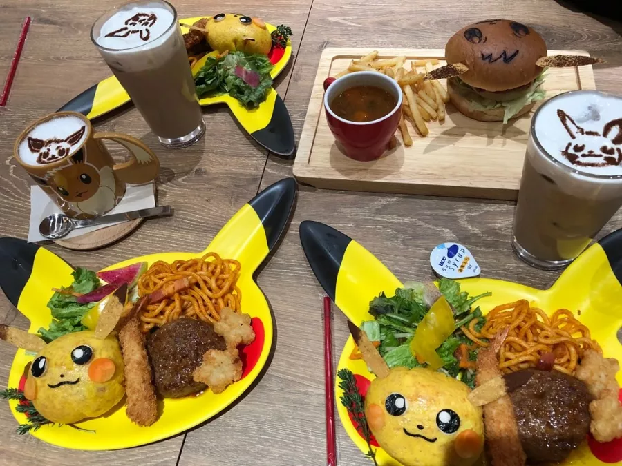Pokemon Cafe в Токио: Тематическое кафе, Покемоны, Аниме,