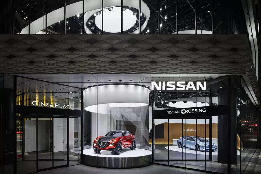 Музей - Nissan Crossing в Токио: Музей, Машина,