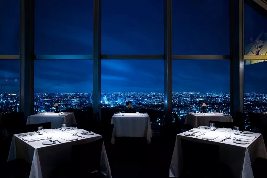 Ресторан - New York Grill в Токио: Ресторан, Покушать,