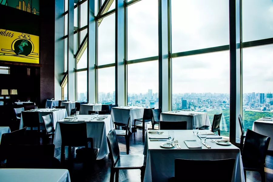 Ресторан - New York Grill в Токио: Ресторан, Покушать,