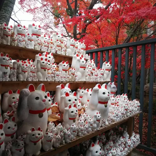 Храм - Готокудзи  в  Токио