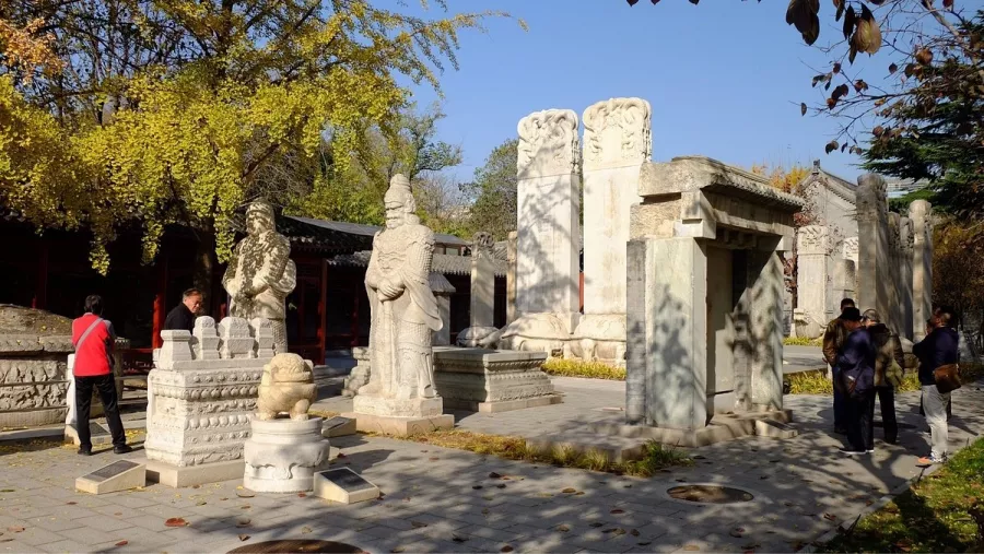 Музей Art Museum of Stone Carvings в Пекине: Музей искусств, Выставка,