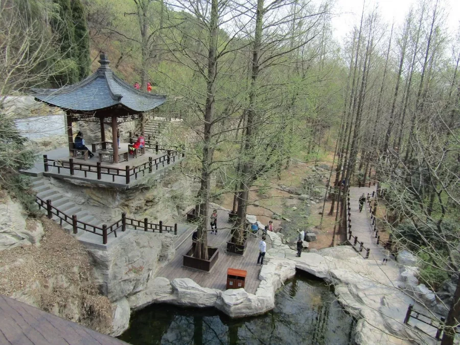 Парк Beijing Botanical Garden в Пекине: Парк, Сад,