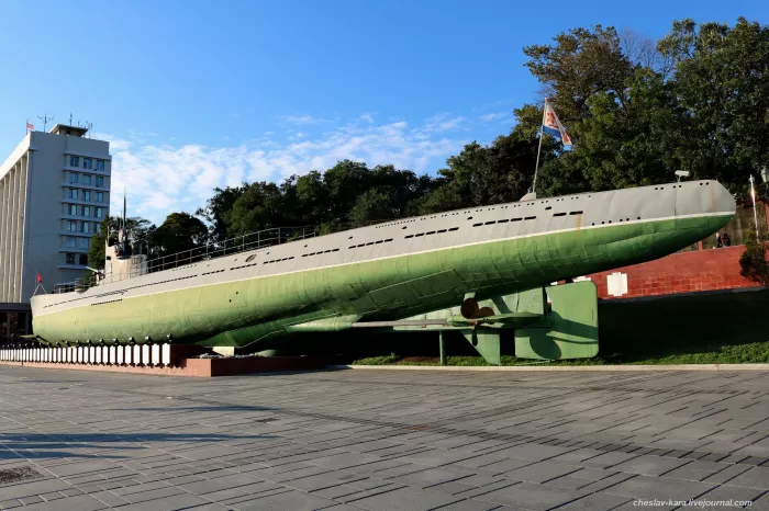 Музей Подводная лодка С-56  во  Владивостоке