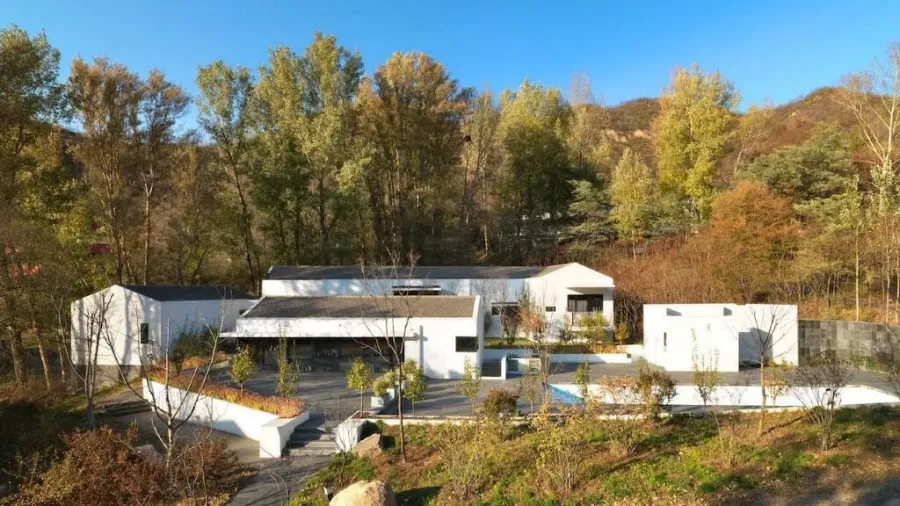 Спа Commune by the Great Wall в Пекине: Фитнесс центр, Бассейн,
