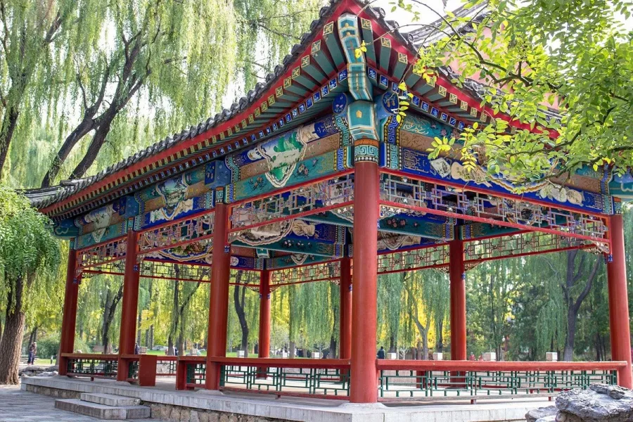 Парк Ritan Park (Ritan Gongyuan) в Пекине: Парк, Храмы,
