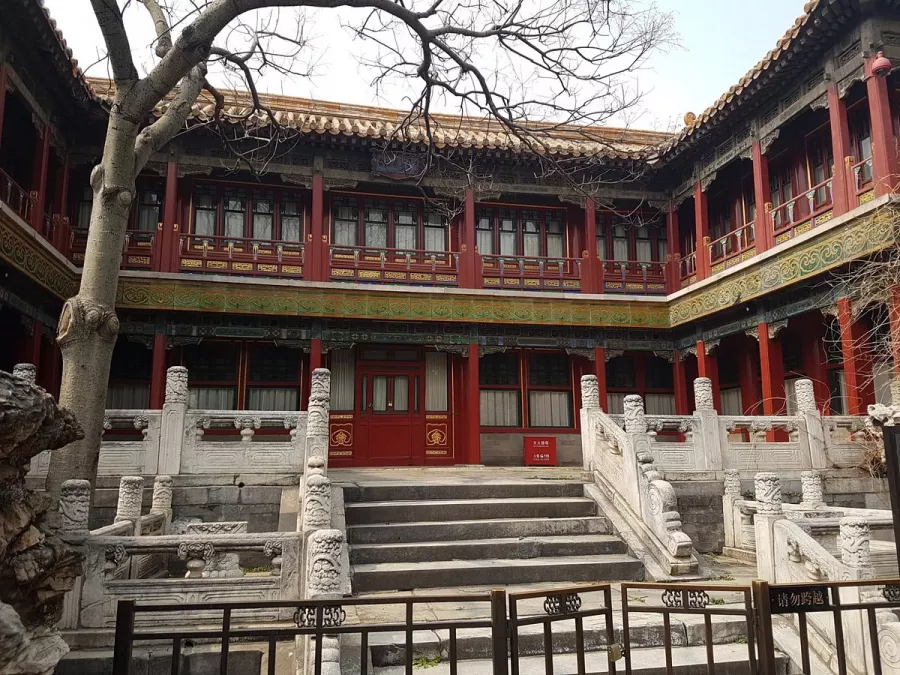 Парк The Imperial Garden of The Palace Museum в Пекине: Отдых, Сад, Музей,