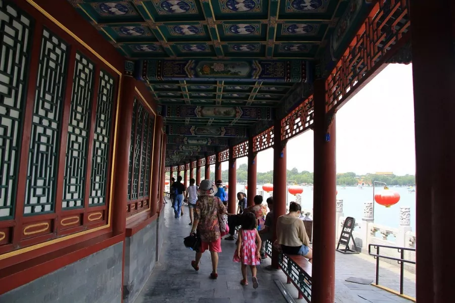 Парк Yuyuantan Park в Пекине: Парк, Озеро, Отдых,