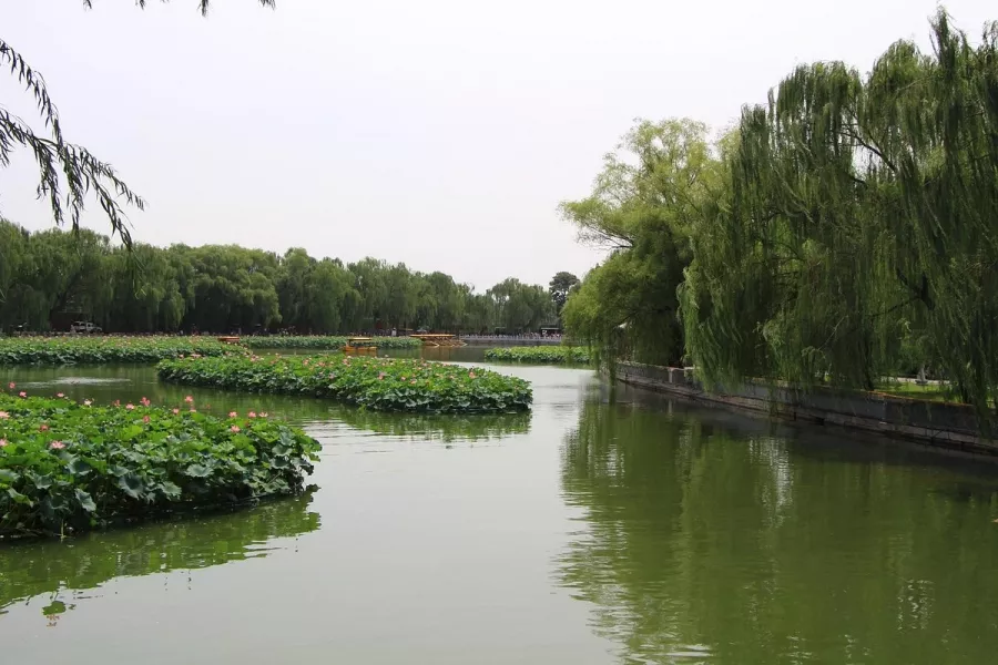 Парк Yuyuantan Park в Пекине: Парк, Озеро, Отдых,