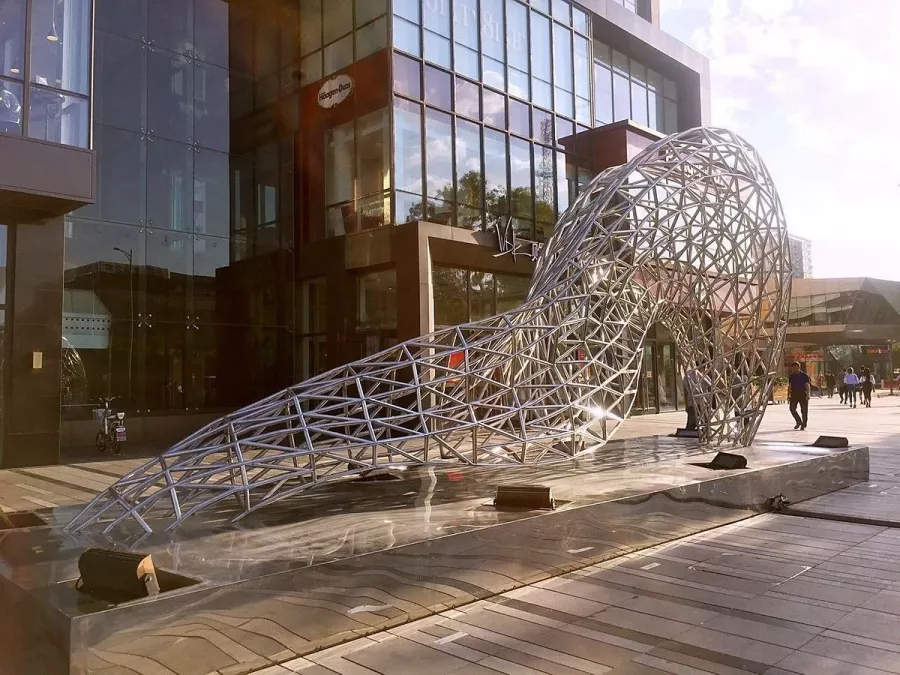 Торговый центр,,Hualian Commercial Building (Wudaokou)’’ в Пекине: Шоппинг, Кафе,