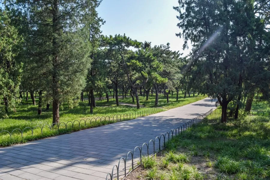 Парк Храм Неба (Тяньтань) в Пекине: Храм, Достопримечательность , Отдых,