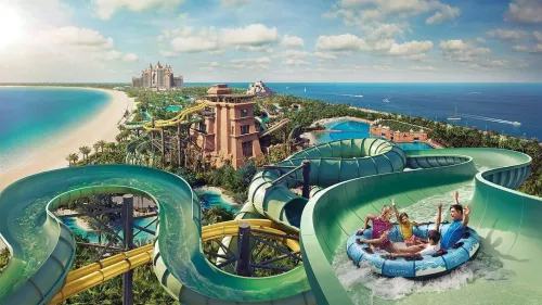 Аквапарк Aquaventure  в  Дубаи