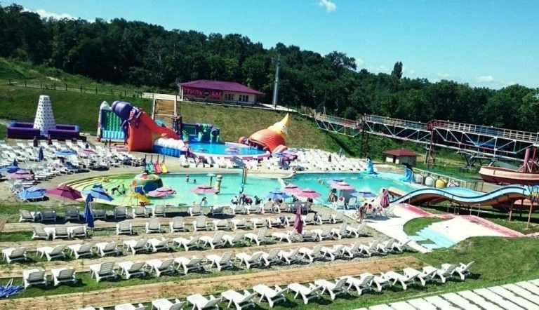 Аквапарк Лесная поляна в Владивостоке: Аквапарк, Парк, Вода,