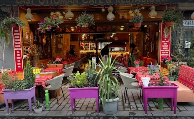 Ресторан Последний Осман (Last Ottoman Cafe & Restaurant) в Стамбуле: Турецкая кухня , Мангал, Люля , Кофе,