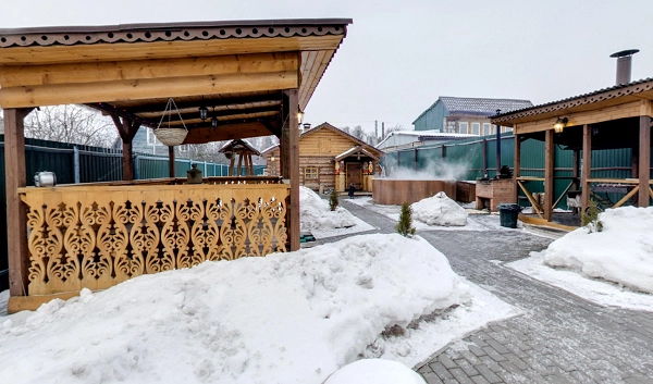 Баня Три Кита в Нижнем Новгороде: бассейн, Сауна, Легкий пар, Чилим,